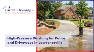 High-Pressure Washing for Patios and Driveways in Lawrenceville
