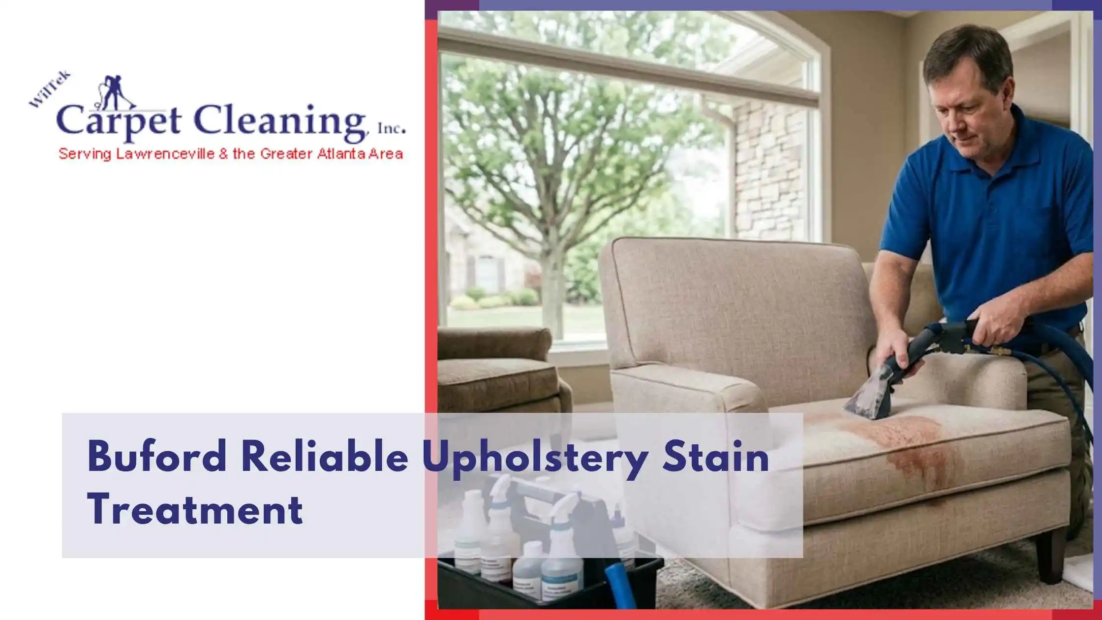 Buford Reliable Upholstery Stain Treatment